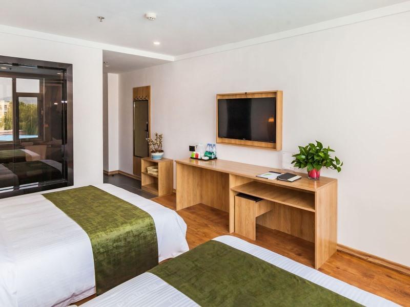 Greentree Inn Dalian Airport New District Xinzhaizi Express Hotel Dış mekan fotoğraf
